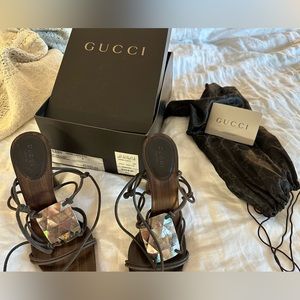 Sexy, classy, statement maker heels. Perfect condition!